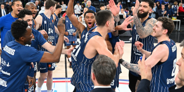 Euroleague basketball game Anadolu Efes vs Virtus Bologna in Istanbul